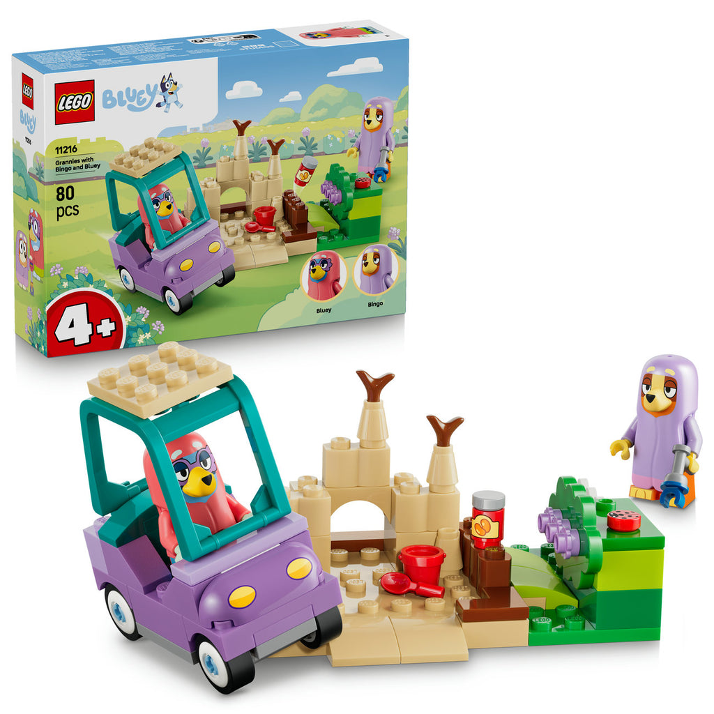LEGO Bluey 11216 Les grand-mères avec Bingo et Bluey