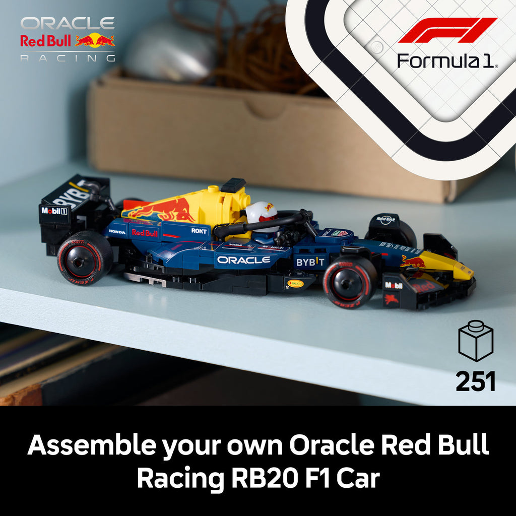 LEGO Speed Champions 77243 Oracle Red Bull Racing RB20 Voiture F1