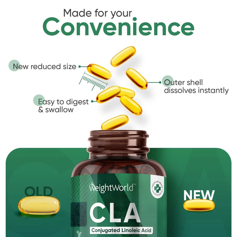 WeightWorld CLA 3000 mg 180 gélules molles