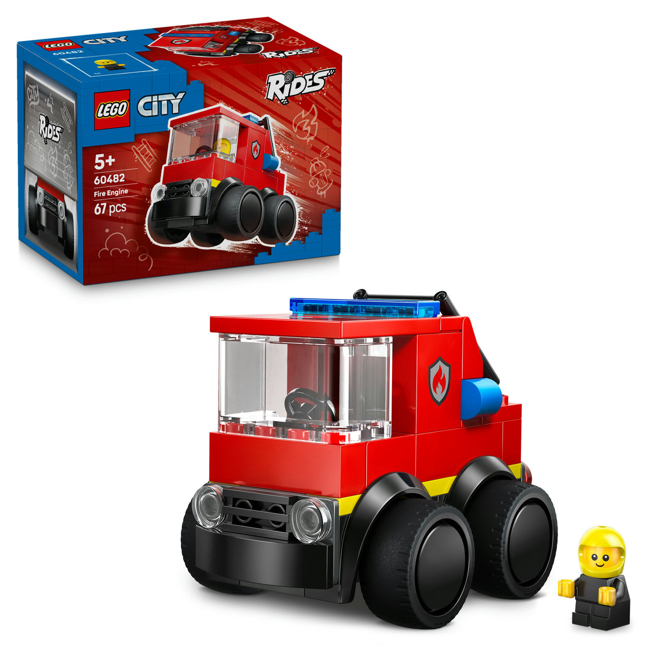 LEGO City 60482 Véhicules - Le camion de pompiers