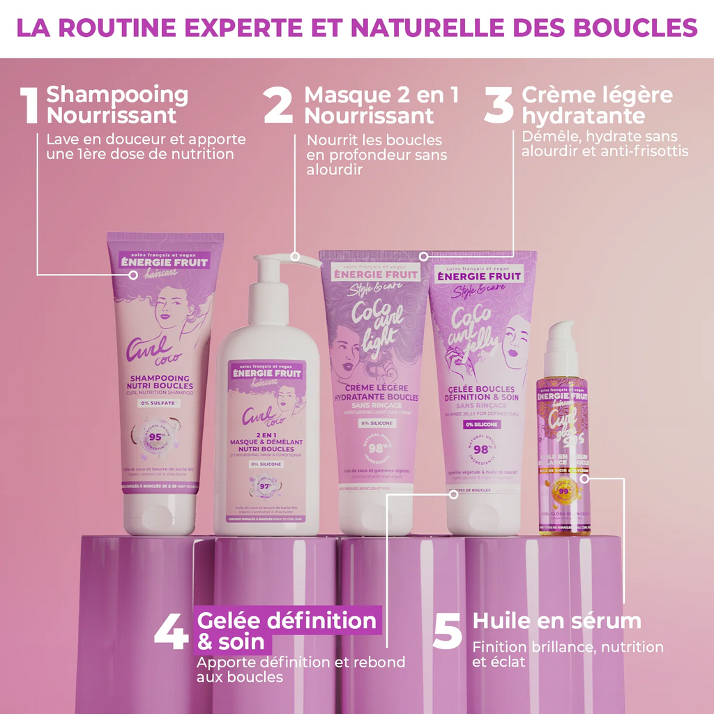 ENERGIE FRUIT Coco Curl Gelée Définition Boucles - 200 ml