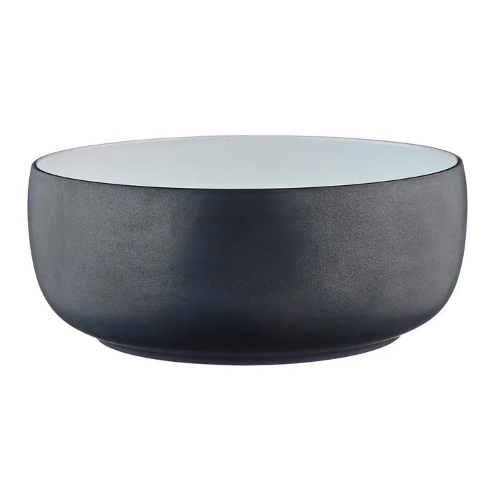 BJÖRN GOURMET Lot de 2 saladiers onyx - Ø 25 cm et Ø 29,5 cm