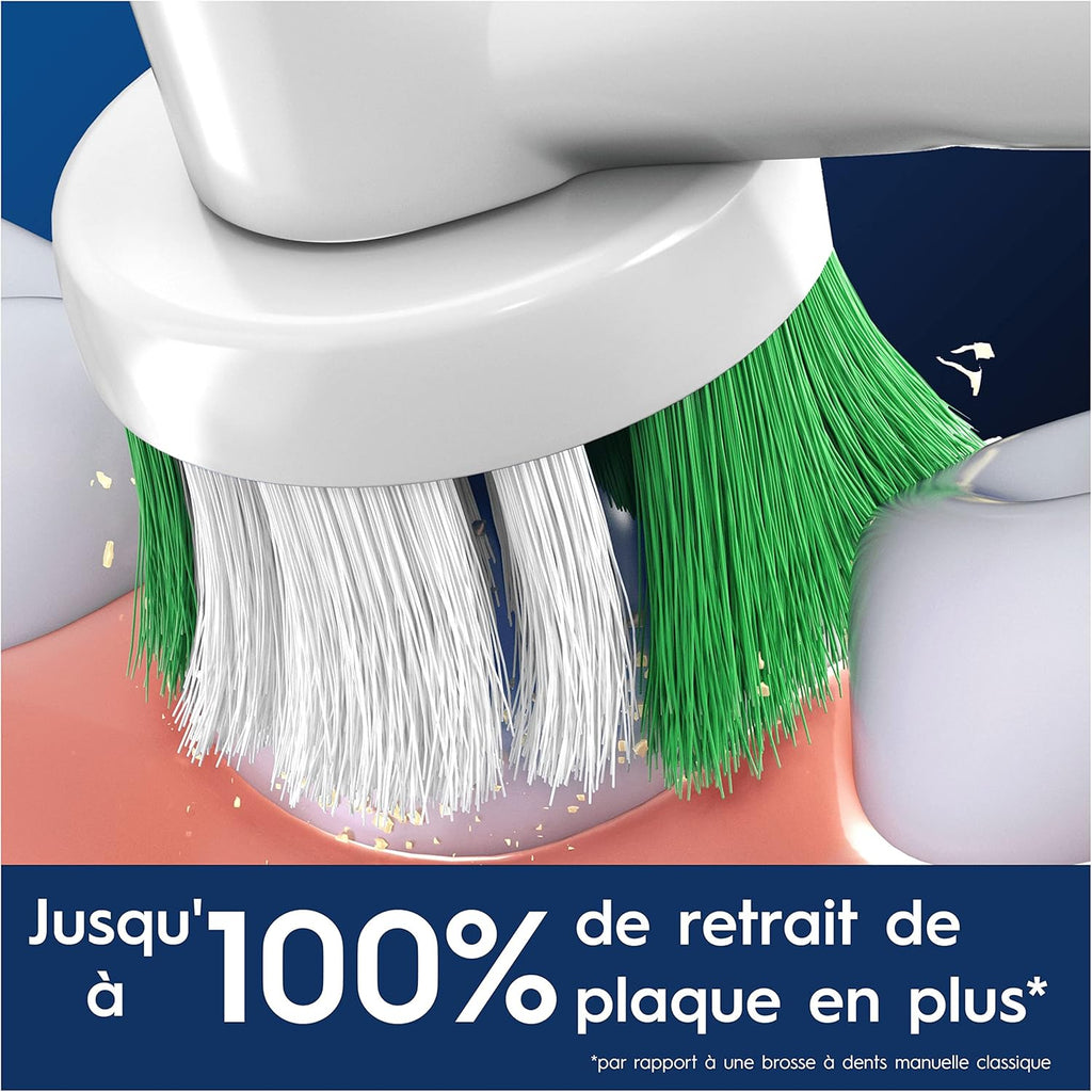 Oral-B EB20-4 Têtes de Brosse de Rechange Precision Clean - Lot de 4