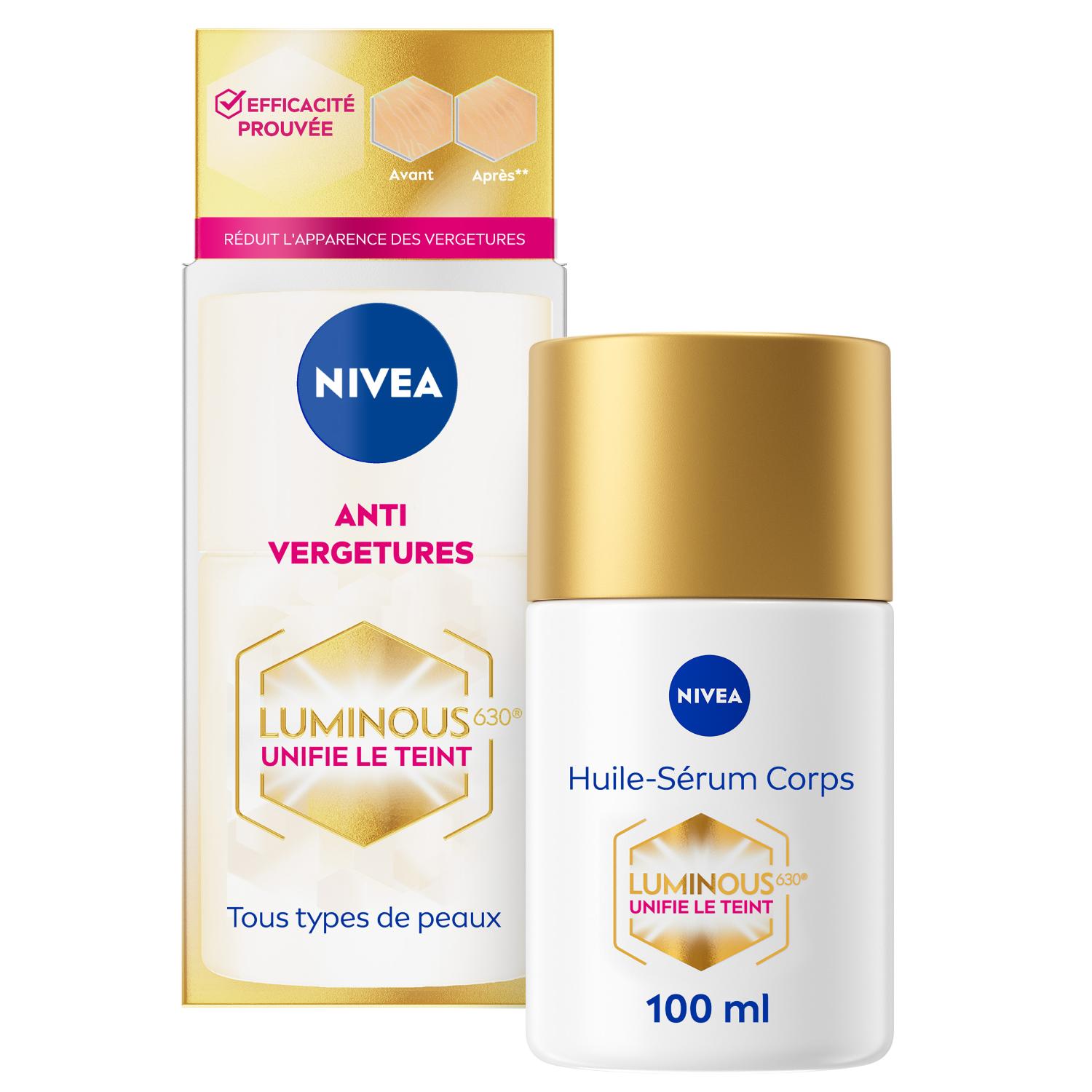 NIVEA Luminous630 Huile-sérum corps anticellulite 100 ml