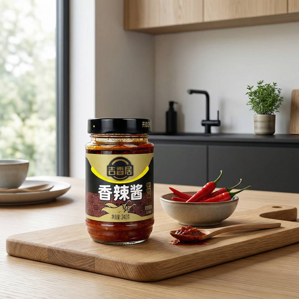 Ji Xiang Ju Sauce piquante aux piments - 240 g