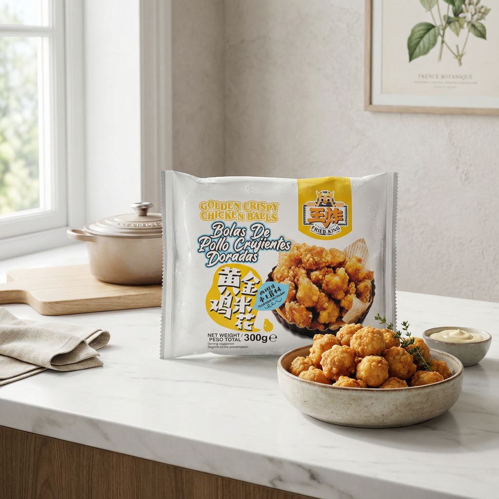 Meng Fu Poulet Croustillant Asiatique - 300 g/Paquet