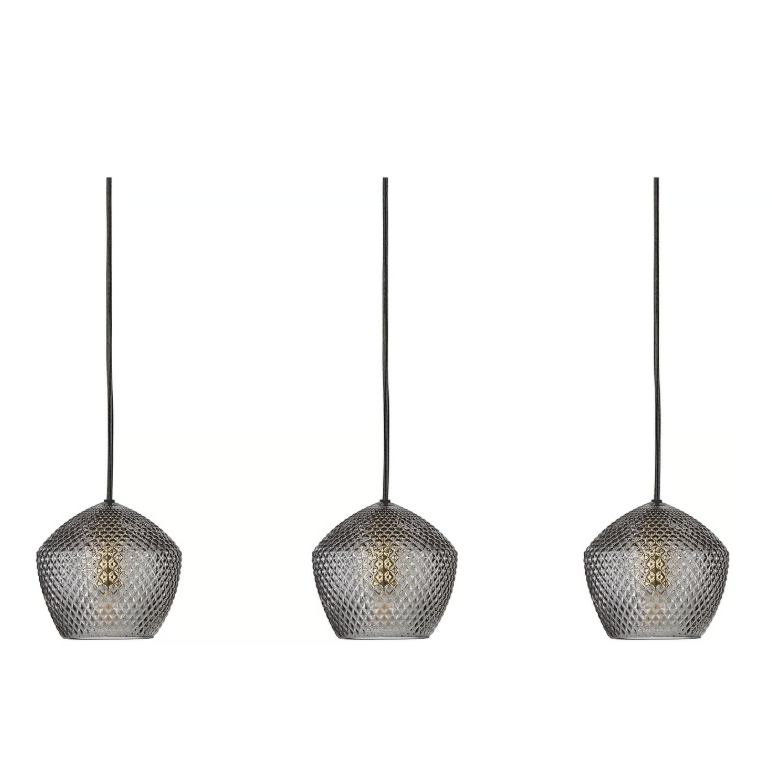 Suspension ORBIFORM 3-Spot verre et métal laiton IP20 E14 - Nordlux, Intérieur