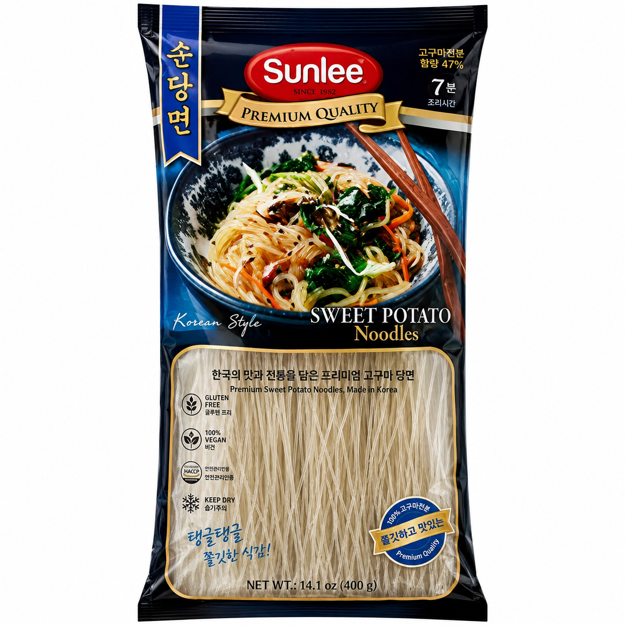 Sunlee nouilles de patate douce - 200 g