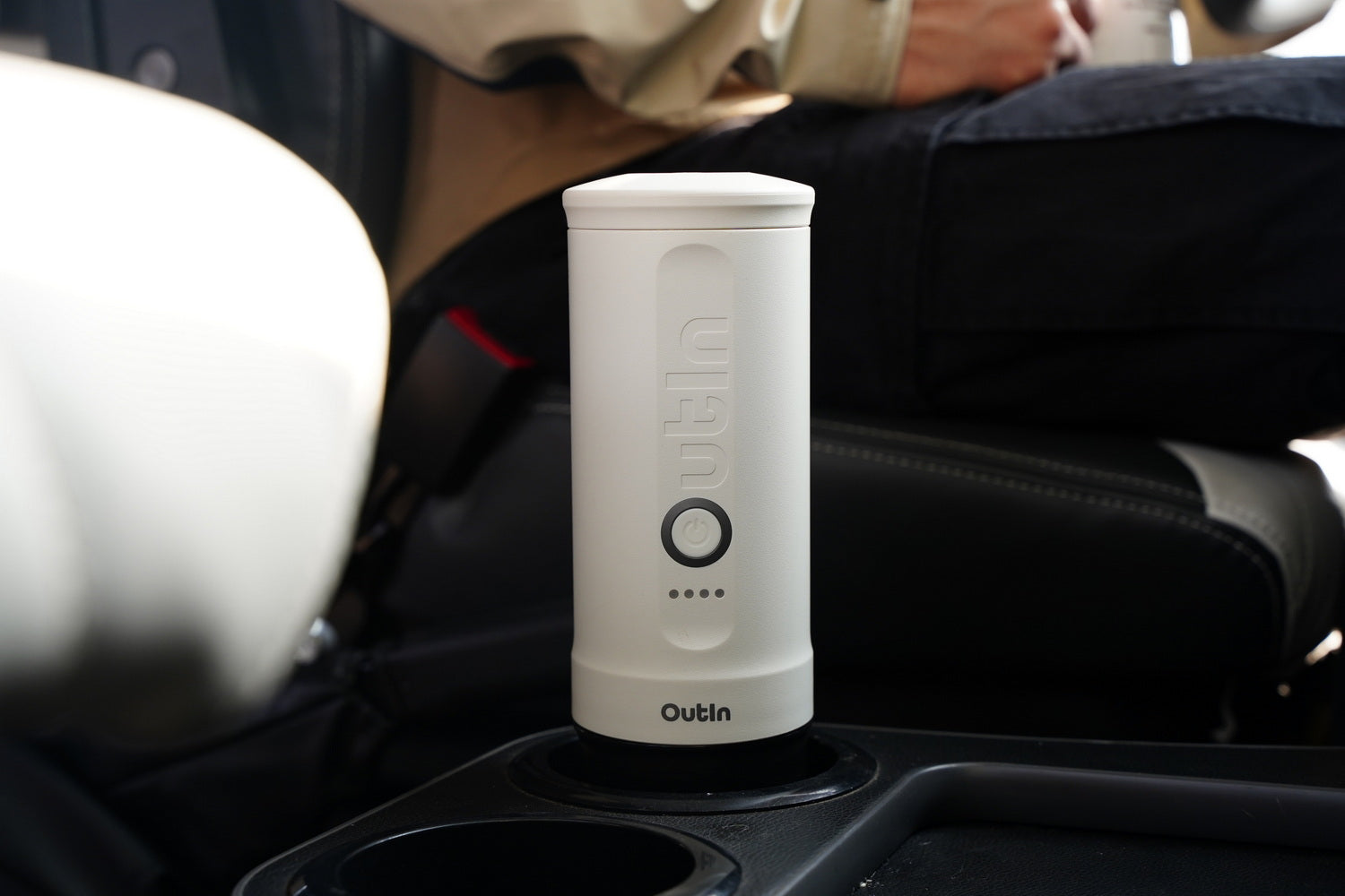 OutIn Nano Machine à Expresso Portable - Blanc Perle