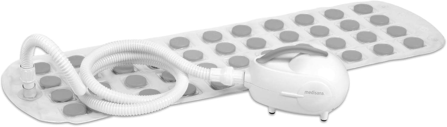 Medisana MBH Tapis de bain hydromassant, diffuseur d'arômes, 3 niveaux d'intensité, fonction minuterie