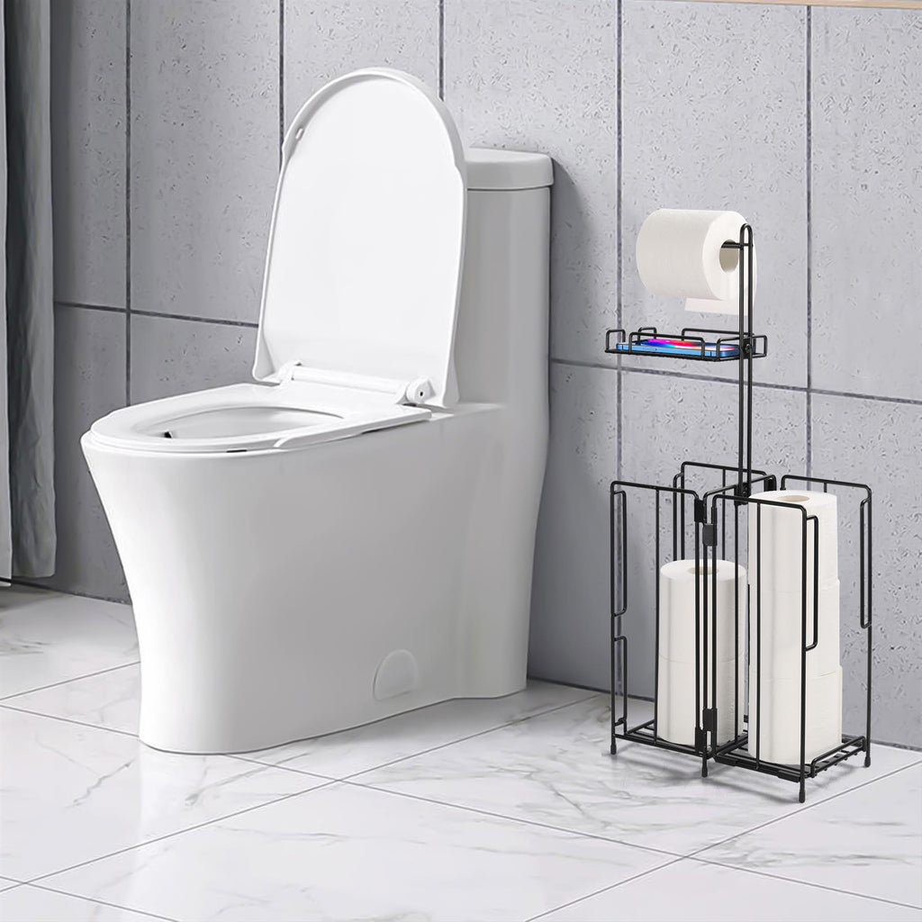 SRD Porte-essuie-tout pliable double face à poser au sol, multi-niveaux, Vente de Nouvel An, Meilleurs cadeaux