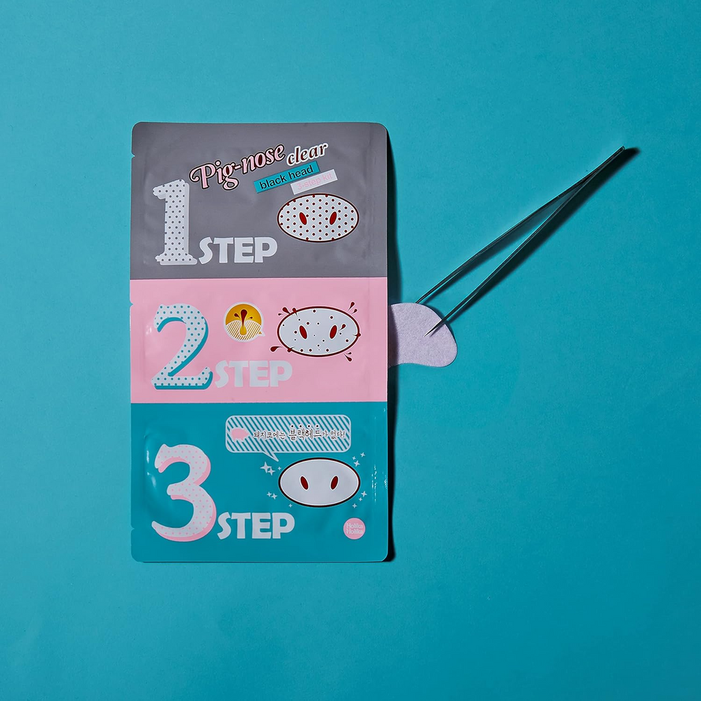 Holika Holika Pig Nose Clear Kit 3 étapes anti-points noirs - 20 g