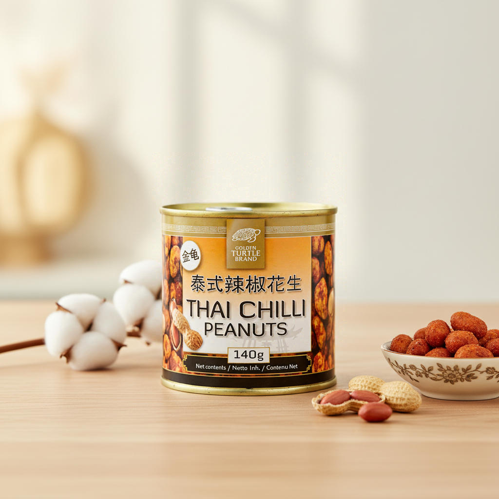 Golden Turtle Cacahuètes enrobées de piment - 140 g