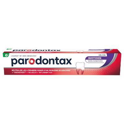 PARODONTAX Soin Quotidien - Dentifrice Formule Améliorée - 75ml