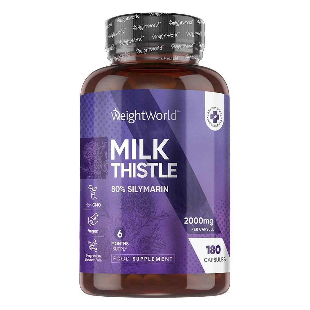 WeightWorld Chardon-Marie 2000 mg 180 gélules