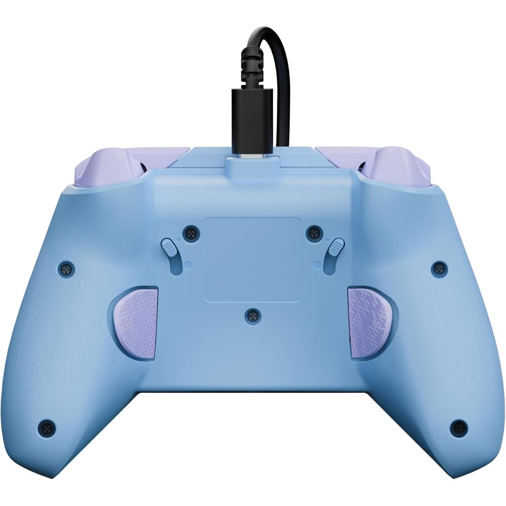 Turtle Beach Rematch Manette filaire Câble USB 2.5m - Boutons Programmables & Commandes audio - Xbox Series X|S, PC (Licence officielle Microsoft) - Motif phosphorescent Cotton Candy
