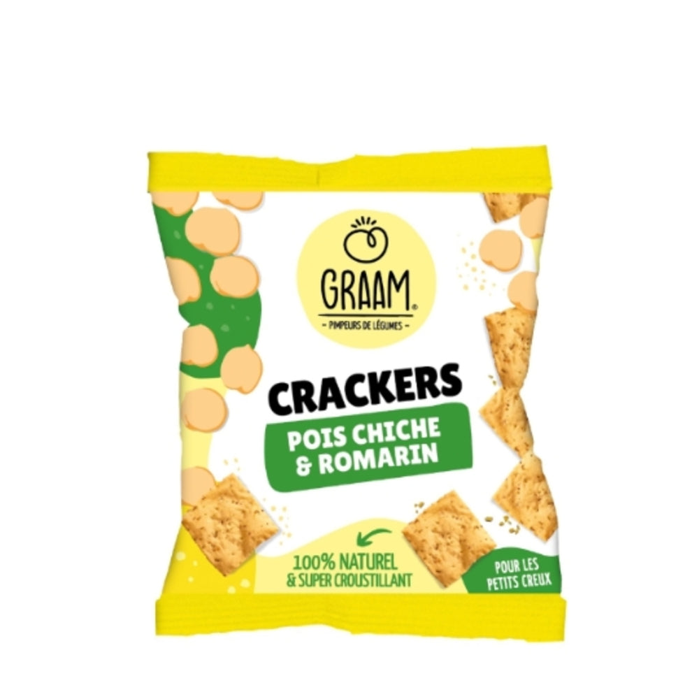 Graam Biscuit salé aux pois chiches 30 g