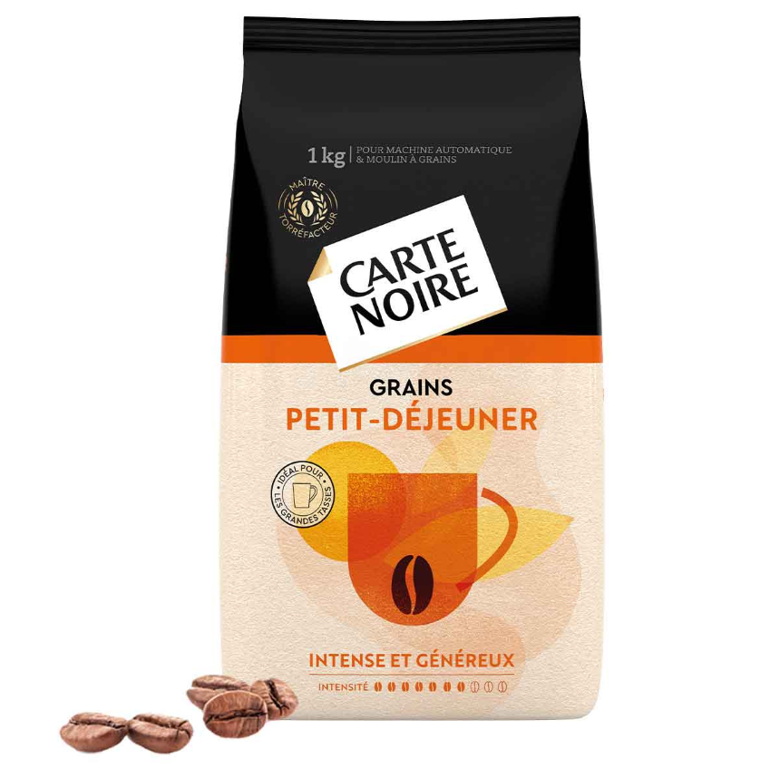 CARTE NOIRE Grains Petit déjeuner 1kg