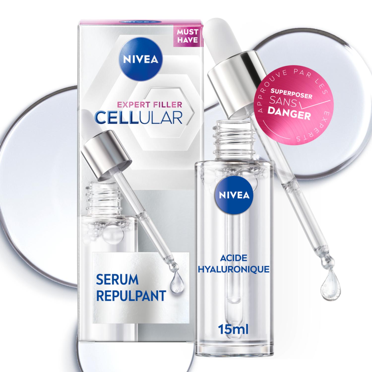 NIVEA Cellular Expert Filler Visage Sérum Acide Hyaluronique 15 ml