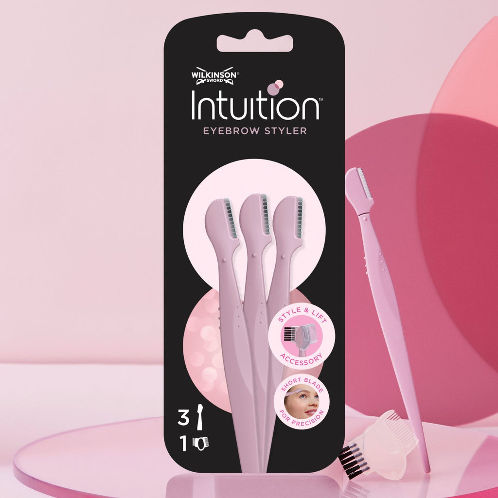 WILKINSON SWORD Intuition - Rasoirs Jetables Eyebrow Shaper Pro - x3