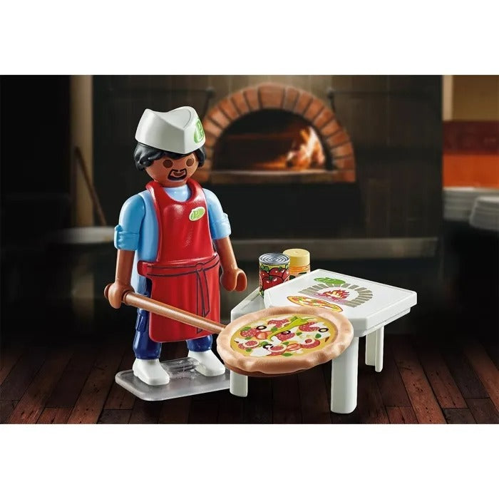 PLAYMOBIL Special Plus Set Chef de Pizza (MPN : 71161)