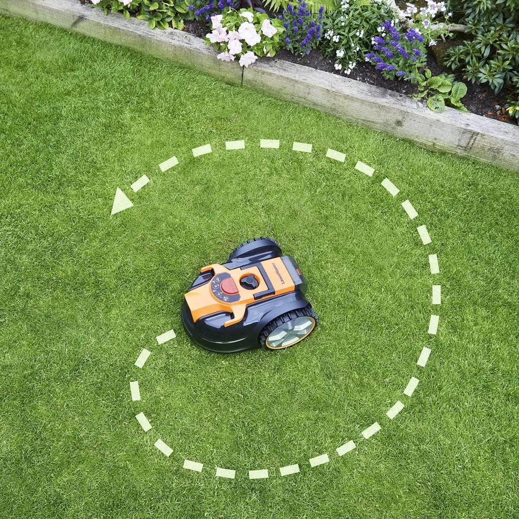 LawnMaster VBRM16-03 OcuMow Robot tondeuse sans fil jusqu'à 150 m² sans câble évitement d'obstacles