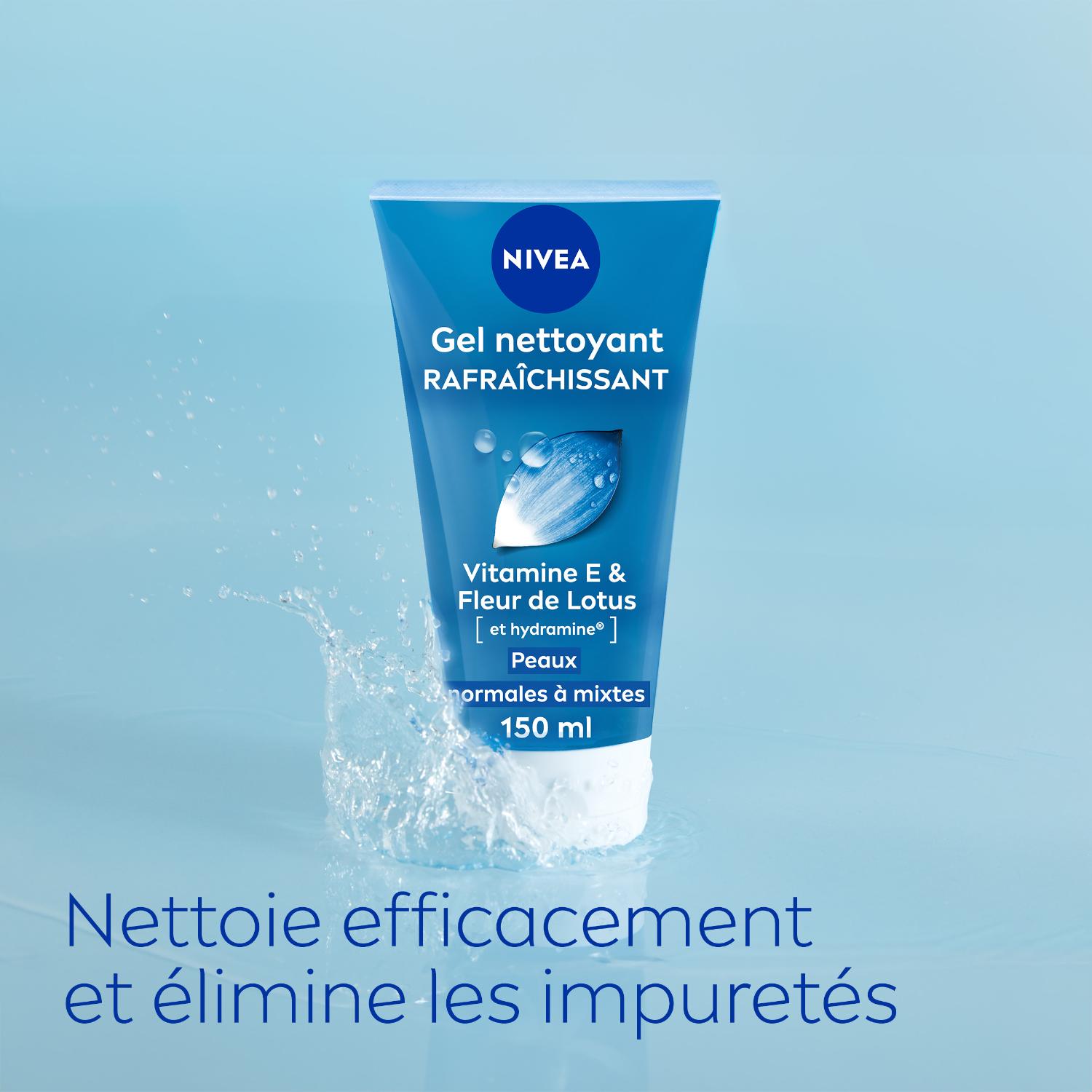 NIVEA Essentiels Gel Nettoyant Visage Fraîcheur 150 ml