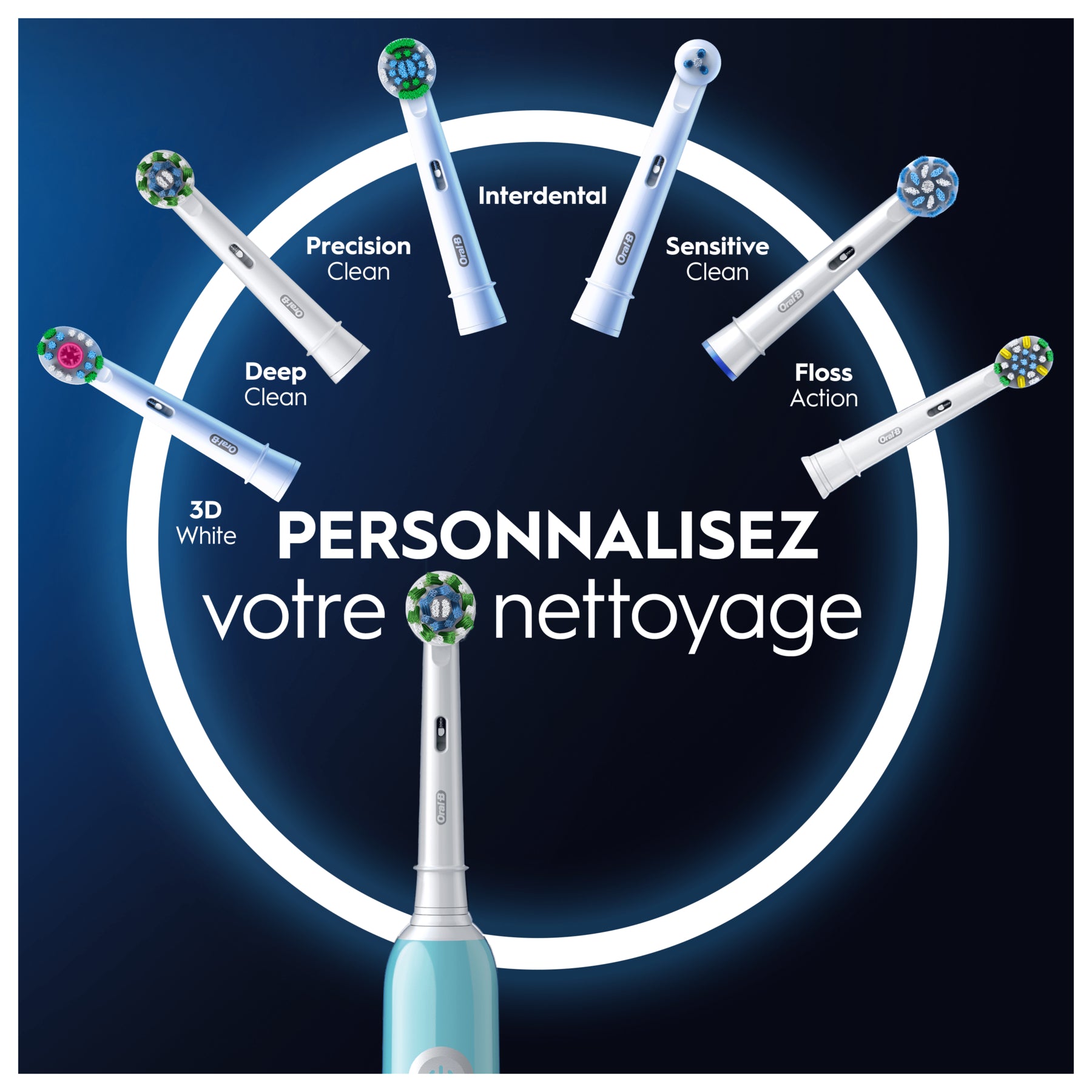 Oral-B Pro Series 1 Brosse à dents électrique bleue