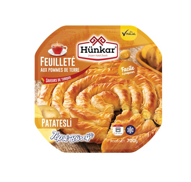 HÜNKAR Feuilleté aux pommes de terre - 700 g
