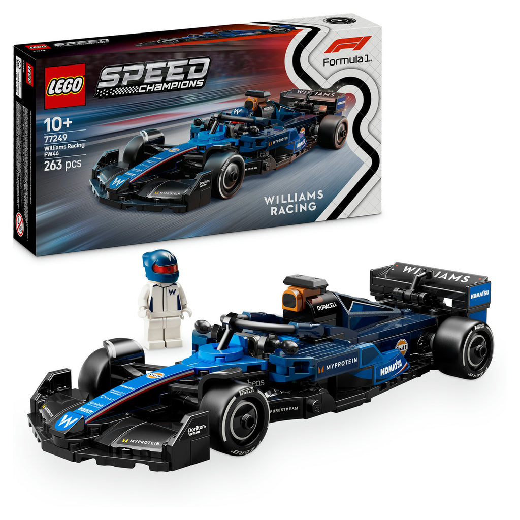LEGO Speed Champions 77249 Voiture de course F1® Williams Racing FW46