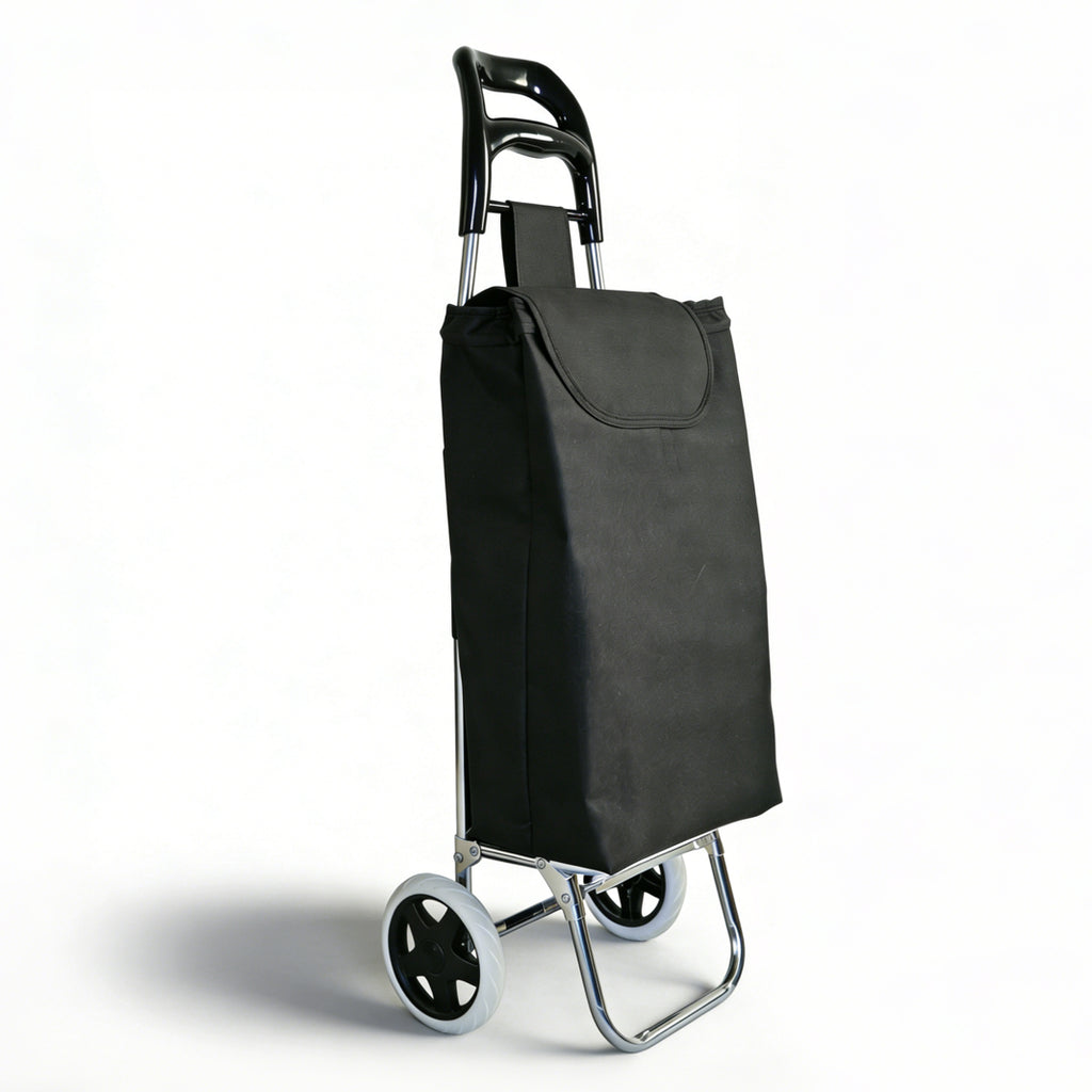 Strong bird Nouveau modèle 2026 | Chariot de courses pliable grande taille avec poignée ergonomique Noir, Chariot de courses très vendu en Europe adapté aux personnes âgées, Grande capacité et robuste pour courses au supermarché, Soldes du Nouvel An,