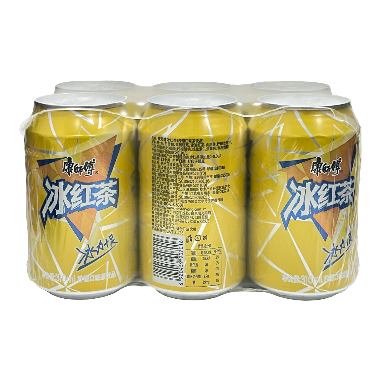 KANG SHI FU Thé glacé 310 ml x 6