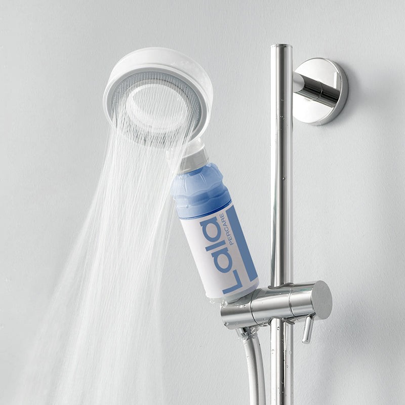 Lalapercare Cartouche filtrante de douche à la vitamine C, Parfum océan. Élimine le chlore et augmente la pression