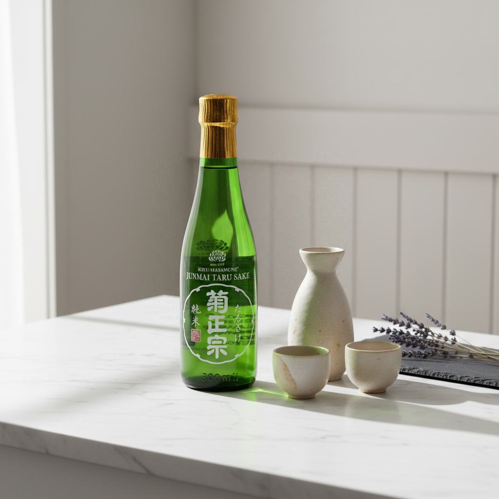 Kiku-Masamune Saké pur riz en fût 300 ml