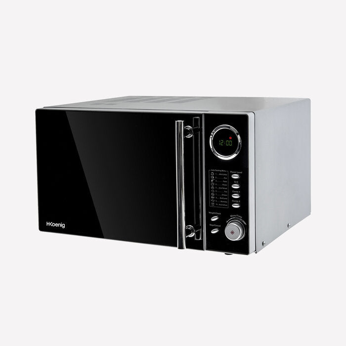 Hkoenig VIO9 Micro-ondes en pose libre - 1000 W - Acier inoxydable - 25 L