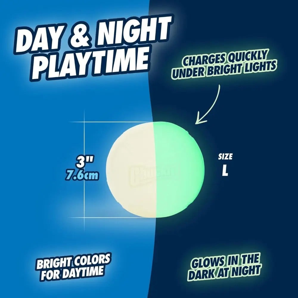 CHUCKIT! Max Glow Ball pour chiens - Pack de 1
