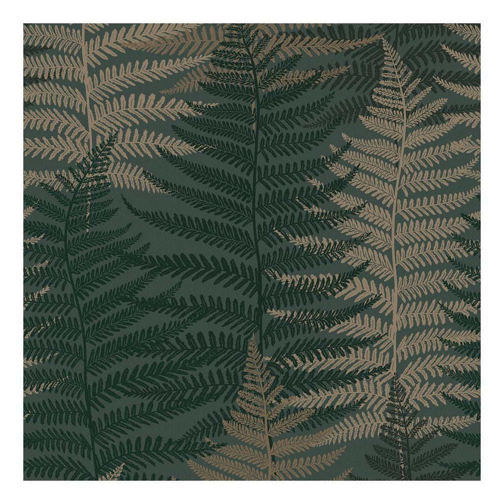 Murgall Papier peint autocollant motif feuilles de fougères - 44 x 508 cm
