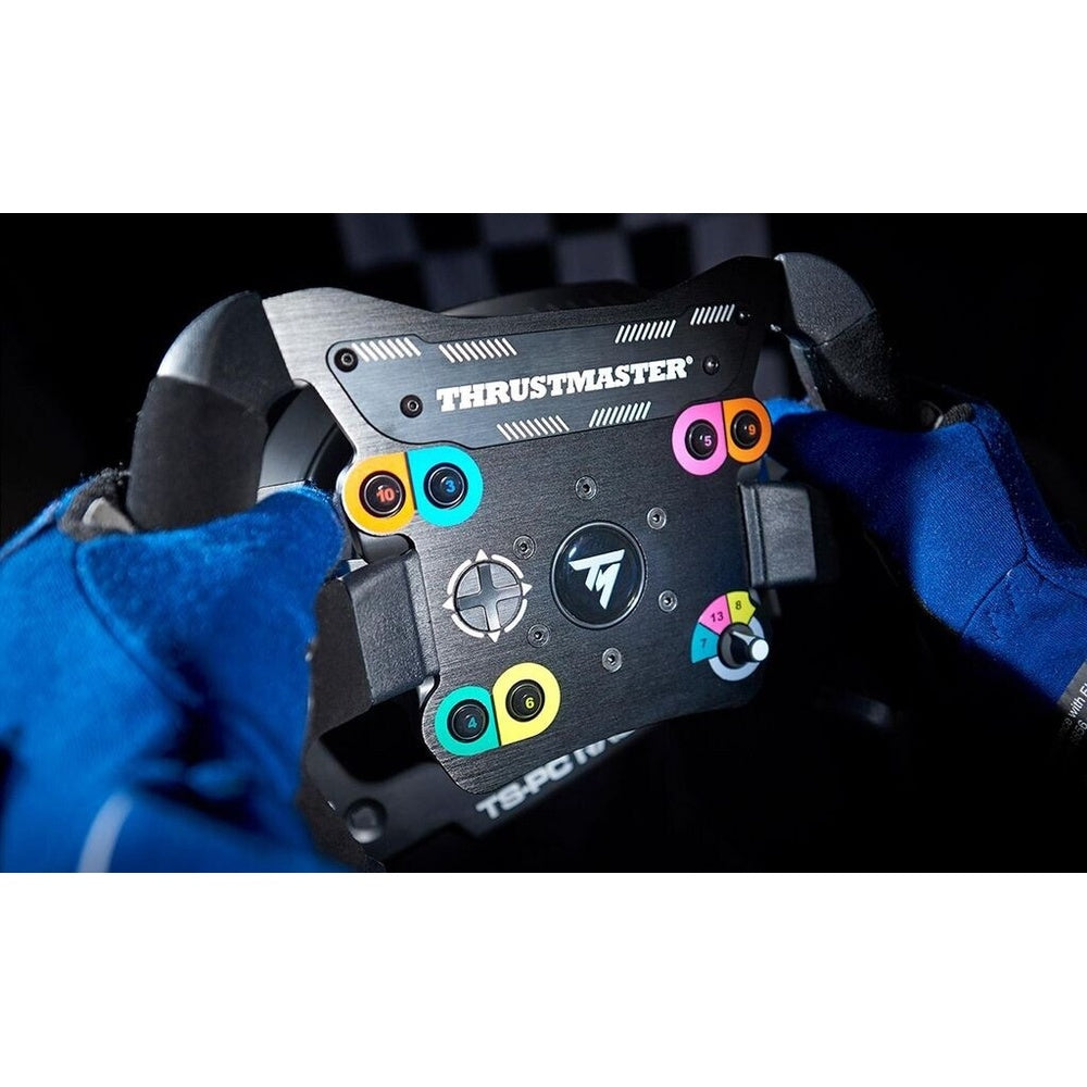 Thrustmaster TM Open Wheel Add-On - Style Formule/GT, Poignées en daim, Palettes en métal, Compatible PC/PS/Xbox, Version retail