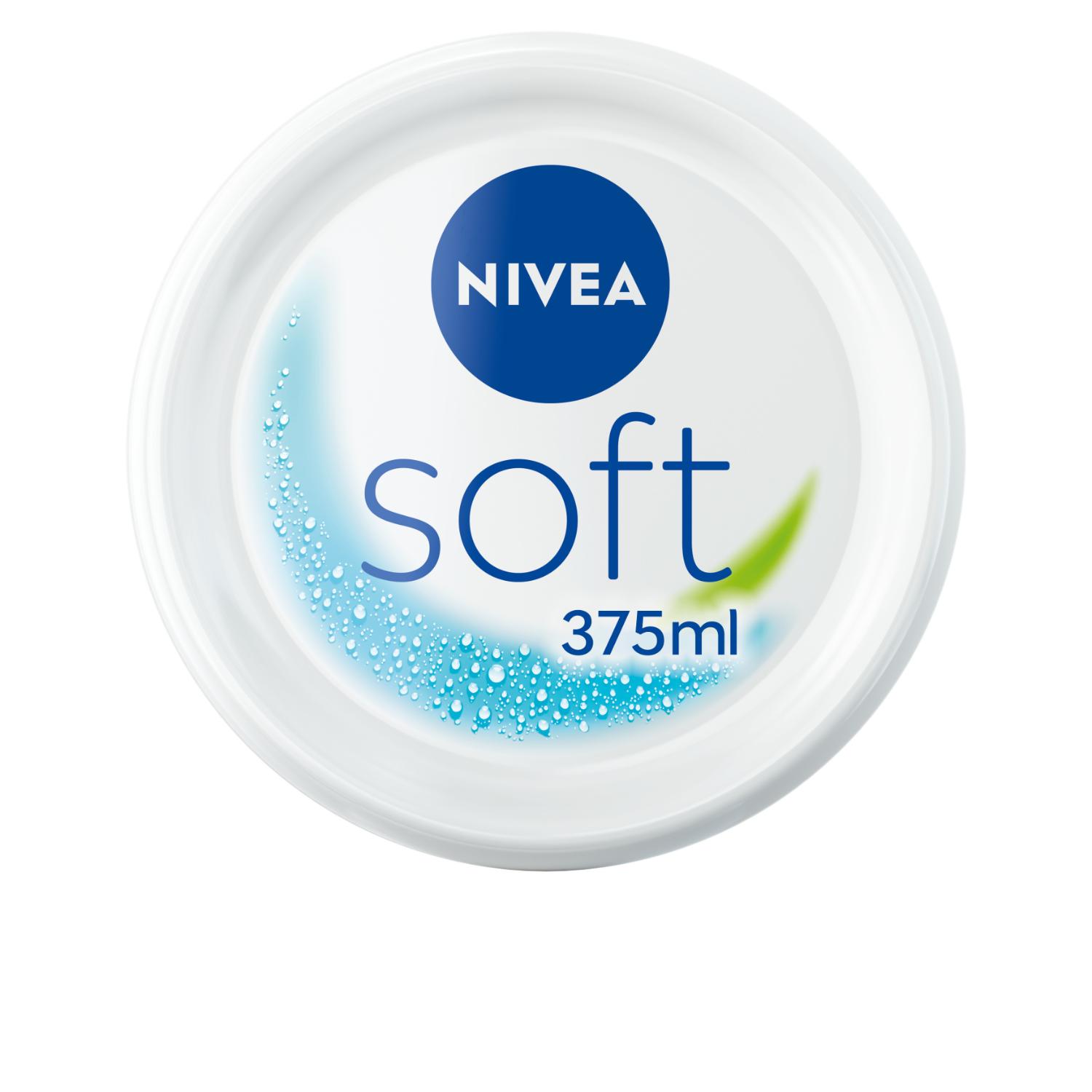 NIVEA Soft Crème Hydratante Pot 375ml