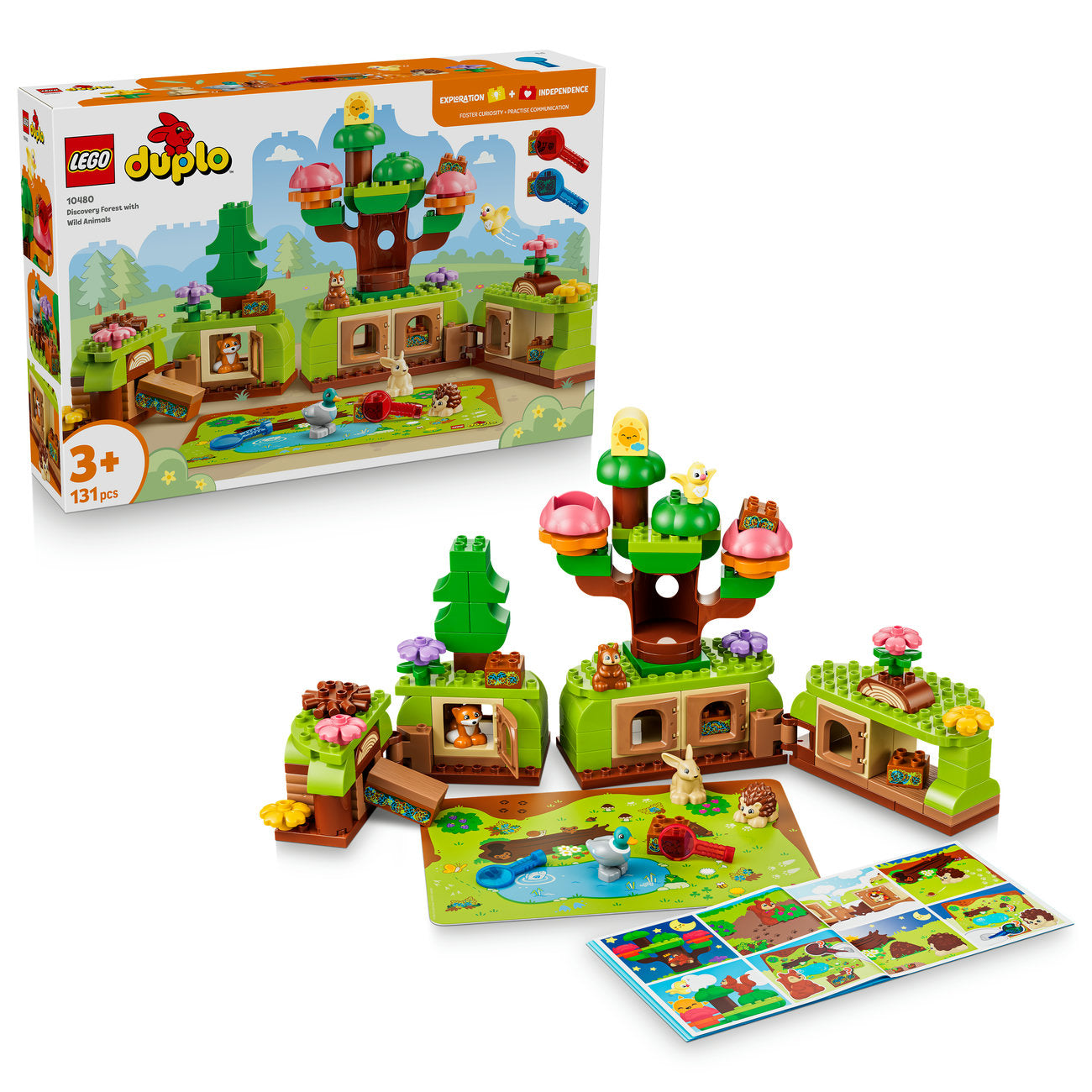 LEGO DUPLO Town 10480 Découverte de la forêt avec des animaux sauvages