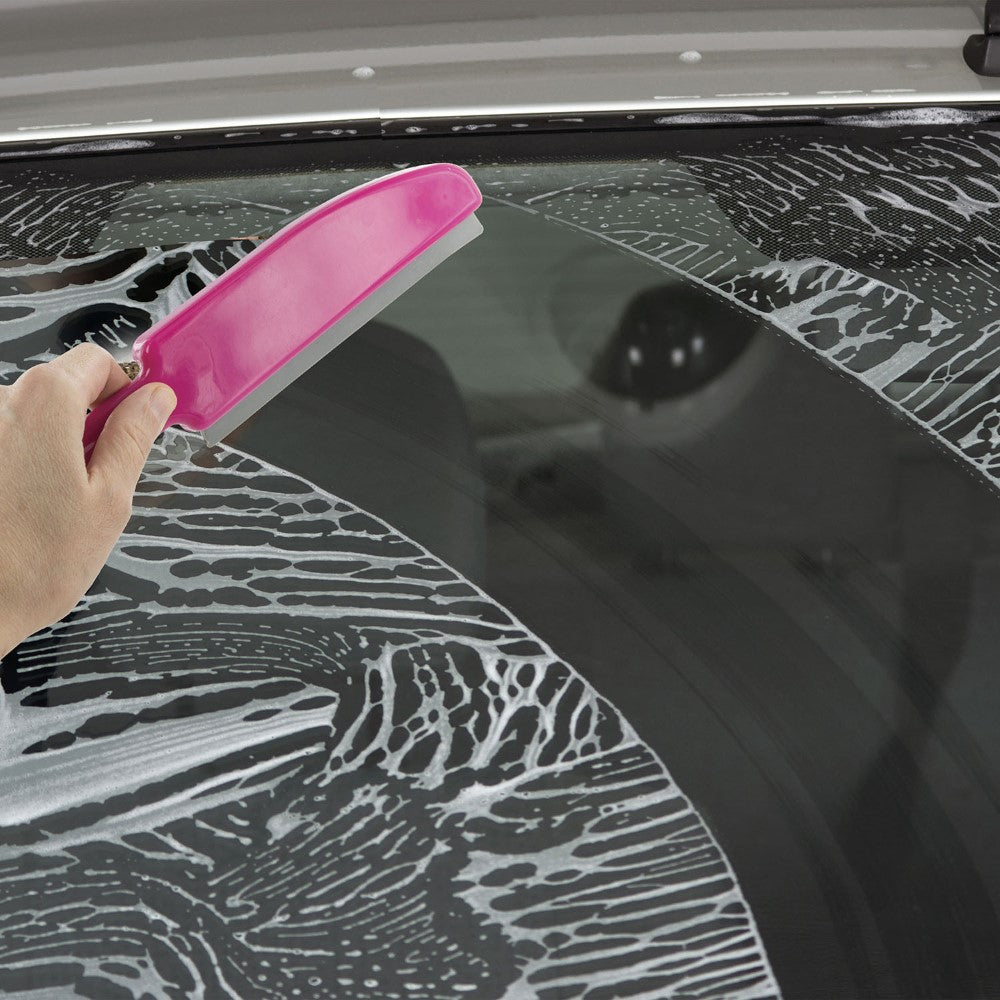 JE CHERCHE UNE IDEE Brosse de nettoyage avec grattoir en caoutchouc