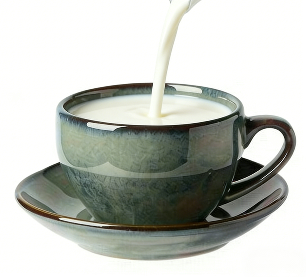 YumiPLUS Tasse à café verte rétro avec soucoupe, lot de 1