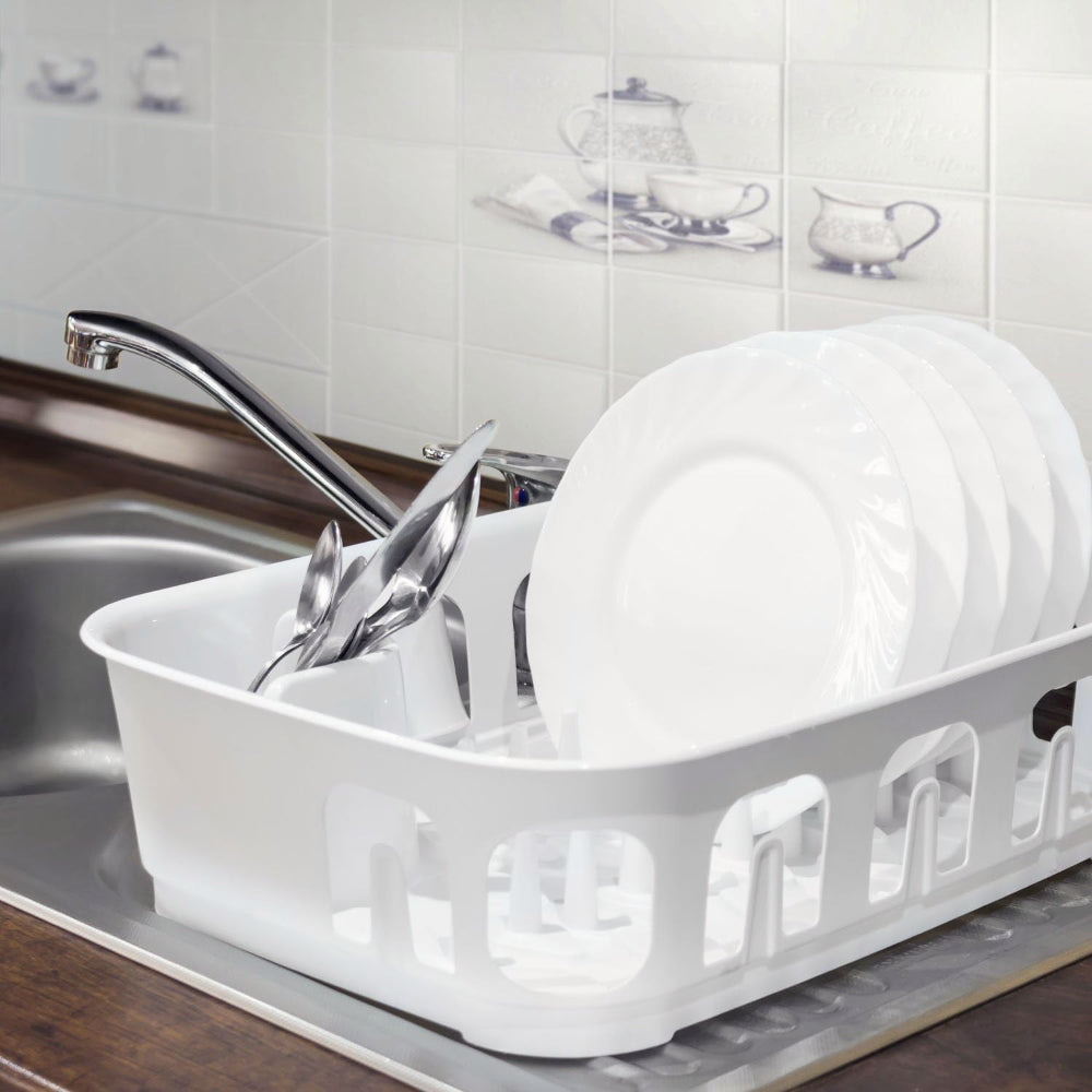 CURVER Egouttoir ESSENTIALS 9 assiettes 39.1 x 29.0 x 10.9 cm