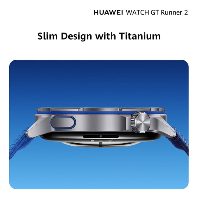 Huawei Montre Portable GT Runner 2 Édition Co-Conçue Groupe de Course Racing Legend