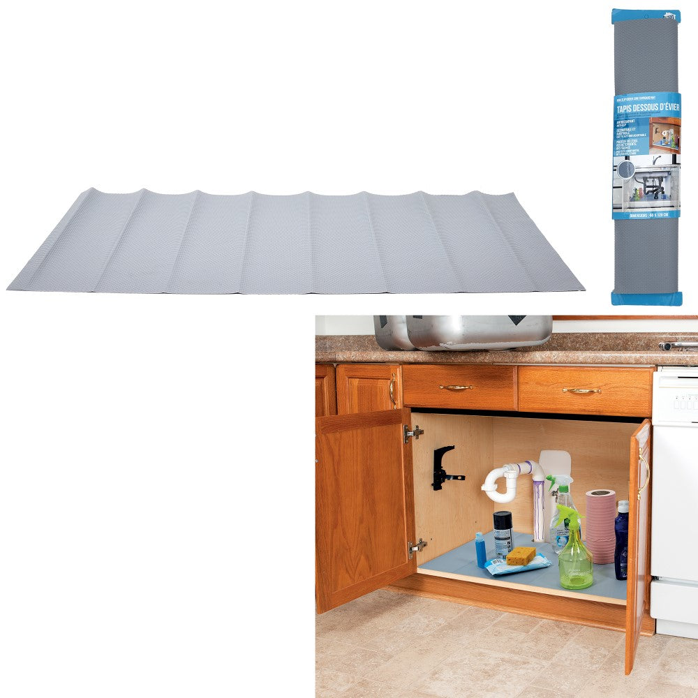 JE CHERCHE UNE IDEE Tapis de placard sous évier antidérapant