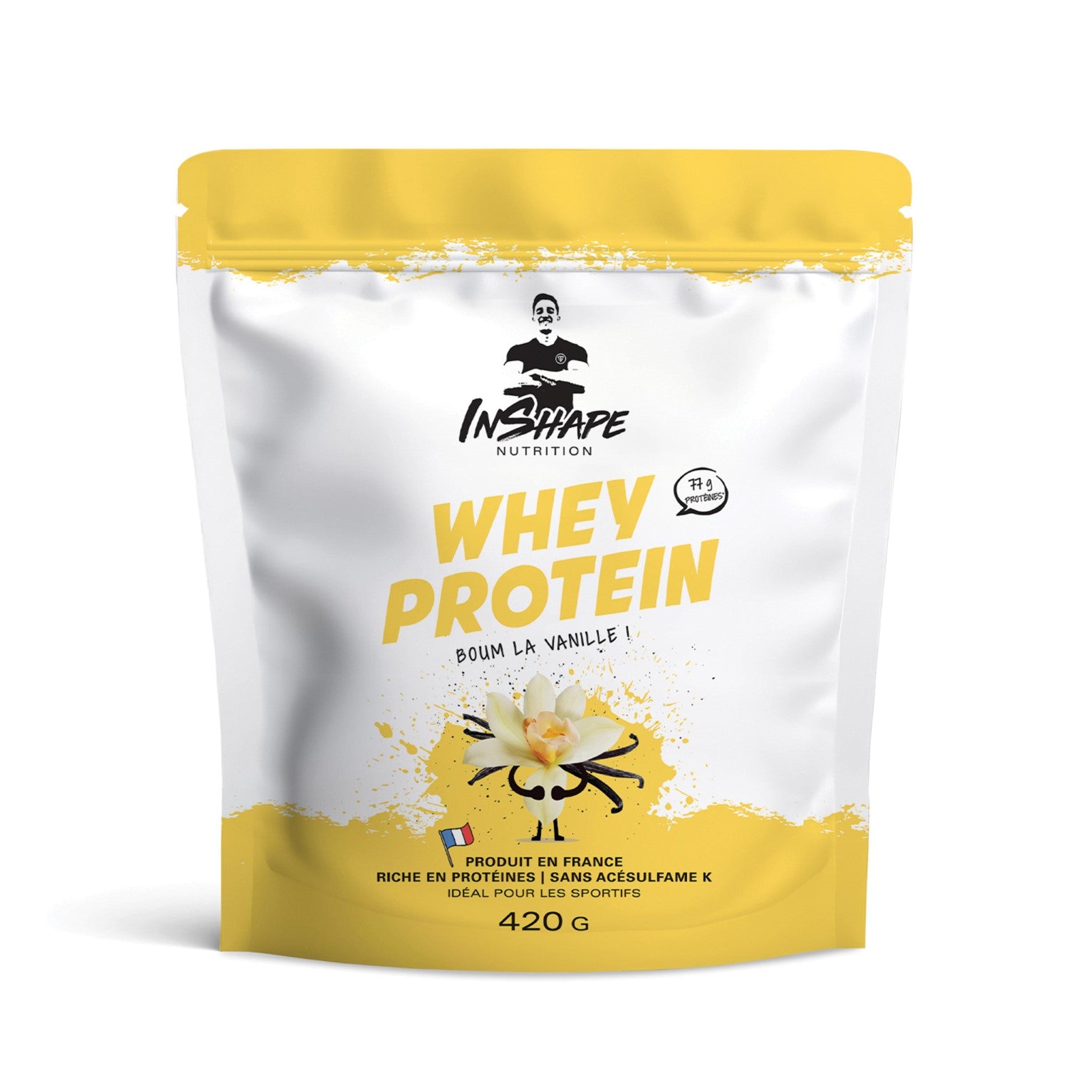INSHAPE NUTRITION whey vanille 420g