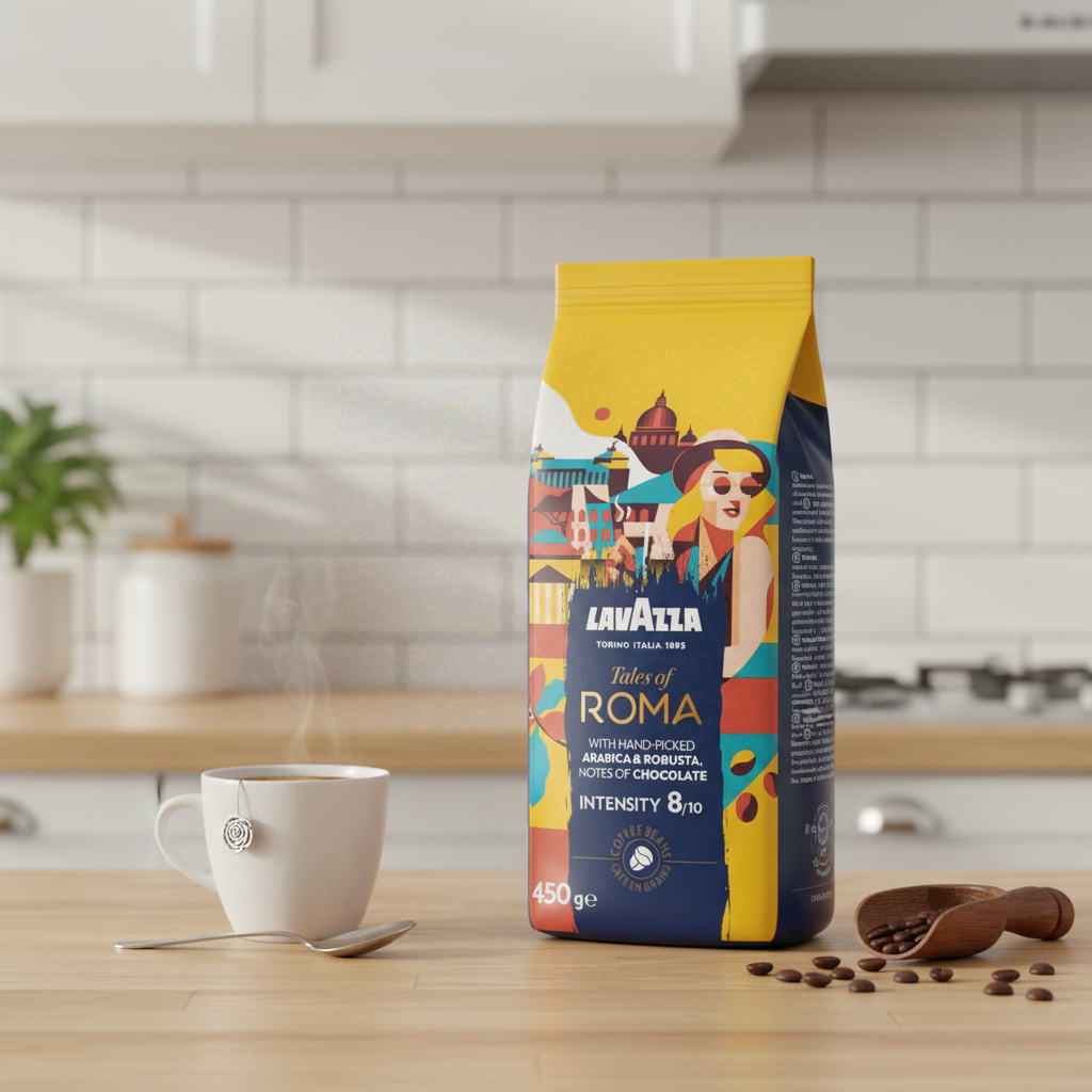 Lavazza Tales of ROMA Café en grains 450 g