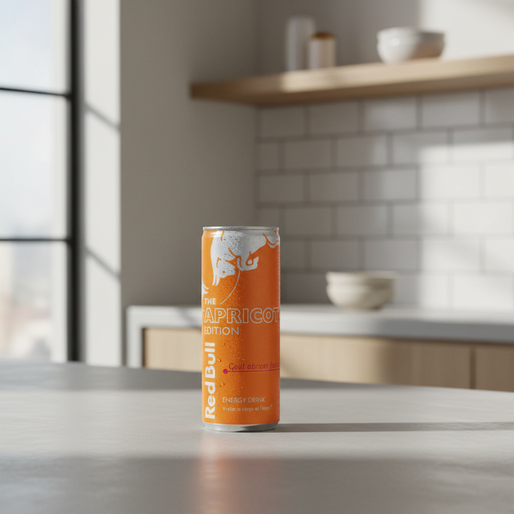 Red Bull boisson énergisante abricot-fraise - 24 x 250 ml
