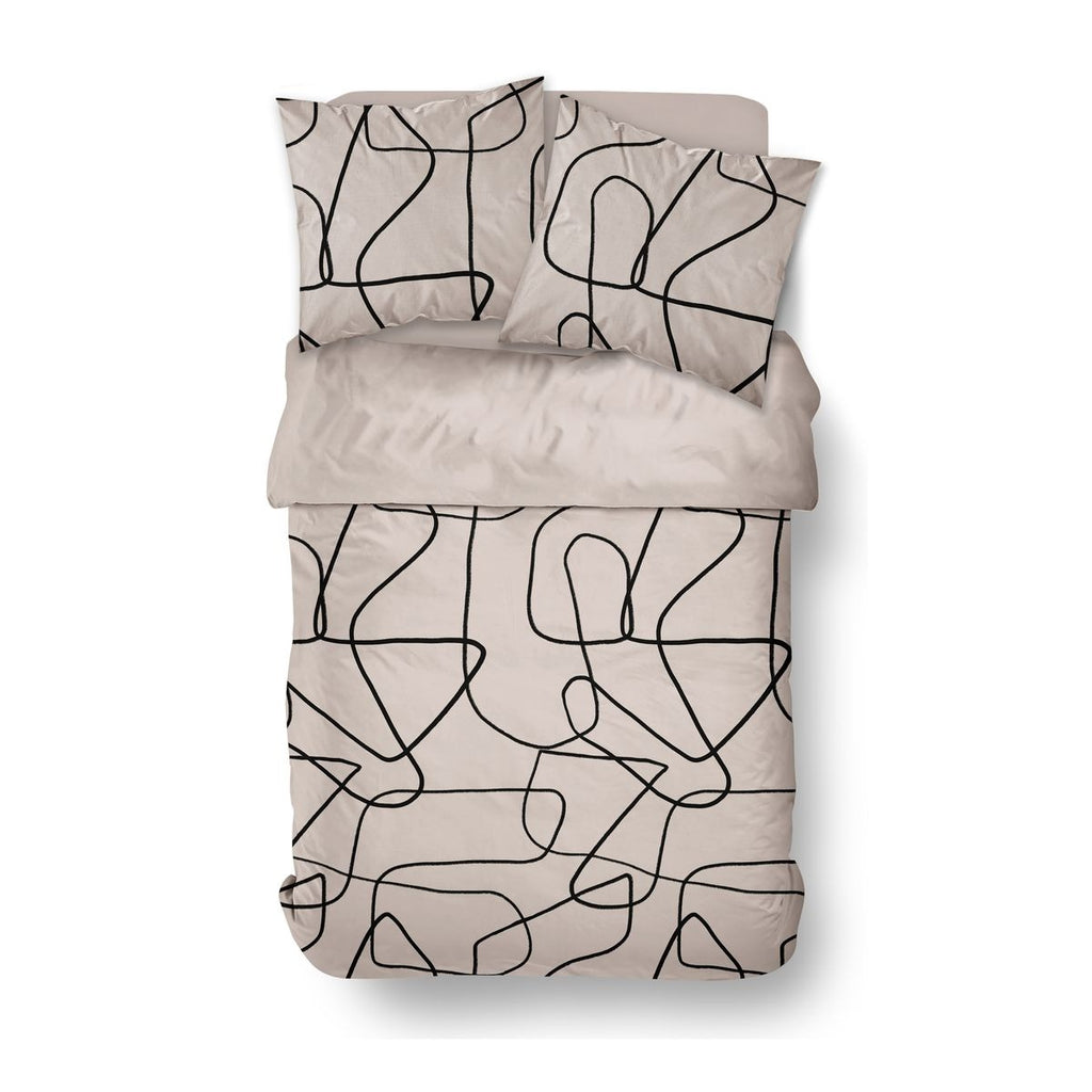 TODAY Parure de lit 2 personnes en coton 57 fils, Sunshine, 0,20