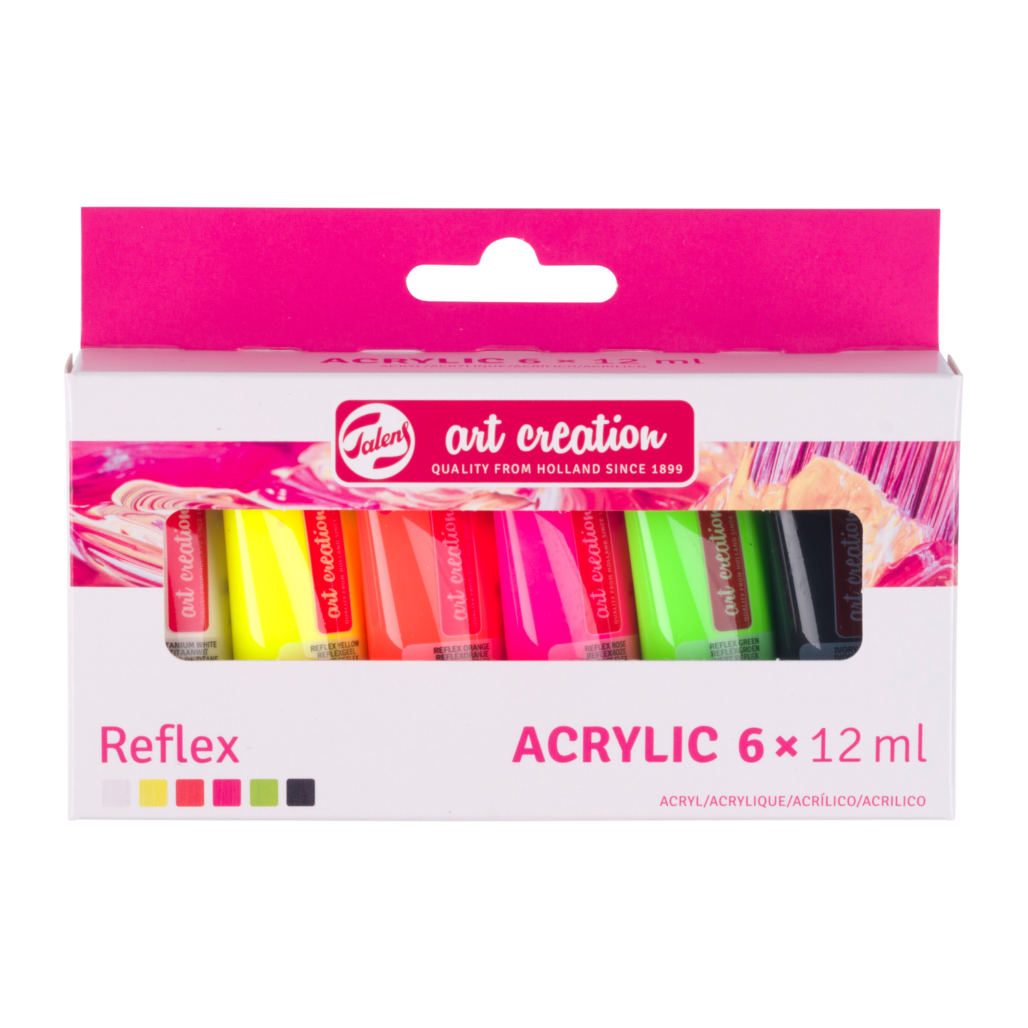 Set de couleurs reflex Talens Art Creation | 6 x 12 ml
